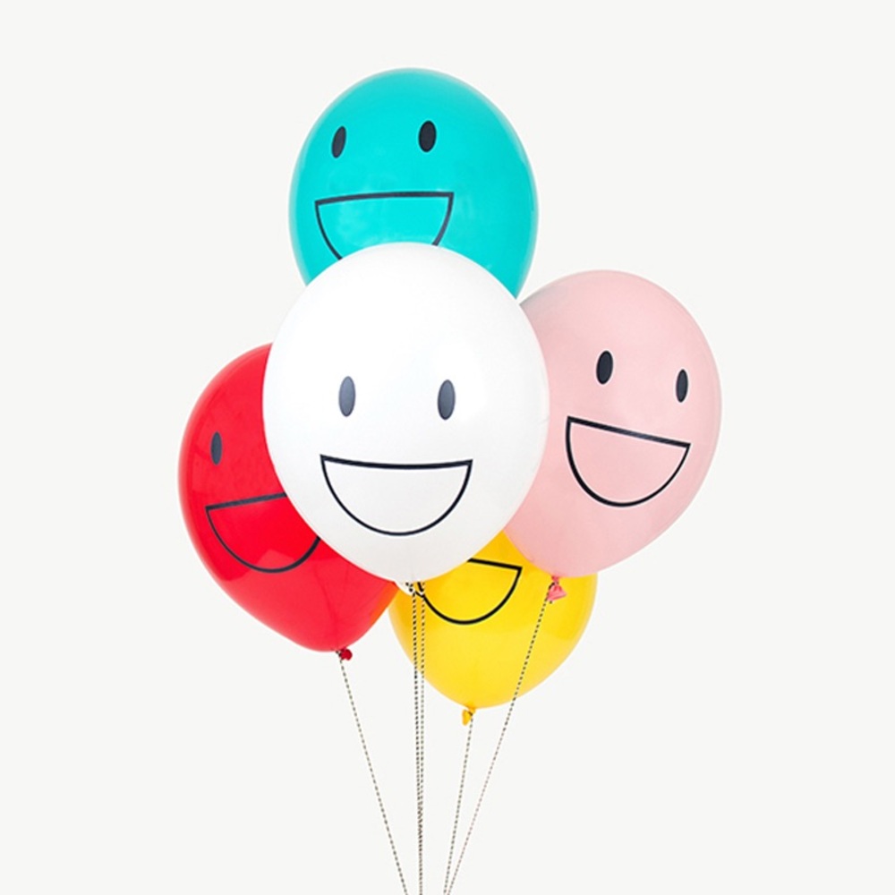 5️⃣ My Little Day Happy Faces Balloons